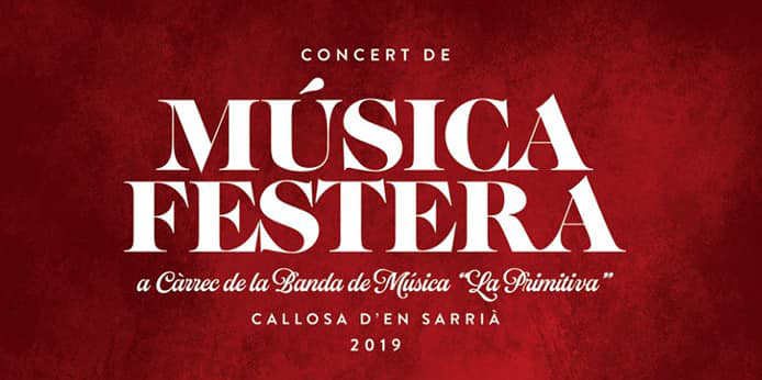 Cartell Música Festera 2019